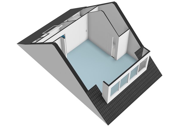 Floorplan - Valeriaanhof 5, 1433 WK Kudelstaart